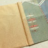 袋帯 六通柄 良品 フォーマル用 正絹 幾何学柄・抽象柄 箔 金糸 帯 多色使い_画像16