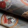 袋帯 六通柄 良品 フォーマル用 正絹 古典柄 箔 金糸 帯 紫・藤色_画像7