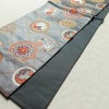 袋帯 六通柄 良品 フォーマル用 正絹 古典柄 箔 金糸 帯 紫・藤色_画像8
