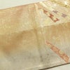 袋帯 六通柄 フォーマル用 正絹 古典柄 箔 金糸 帯 金・銀_画像16