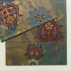 袋帯 六通柄 フォーマル用 正絹 花柄 箔 帯 黄・黄土色_画像13