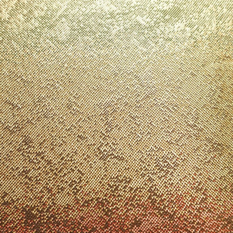 袋帯 六通柄 フォーマル用 正絹 縞柄・線柄 箔 帯 橙_画像4