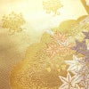 袋帯 本金箔九百錦 献上彩花輪 六通柄 フォーマル用 正絹 古典柄 箔 金糸 帯 金・銀_画像6