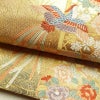 袋帯 本金箔九百錦 献上彩花輪 六通柄 フォーマル用 正絹 古典柄 箔 金糸 帯 金・銀_画像7