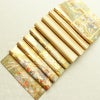 袋帯 本金箔九百錦 献上彩花輪 六通柄 フォーマル用 正絹 古典柄 箔 金糸 帯 金・銀_画像18