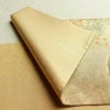 袋帯 六通柄 フォーマル用 正絹 風景柄 箔 帯 金・銀_画像9