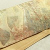 袋帯 六通柄 フォーマル用 正絹 風景柄 箔 帯 金・銀_画像10