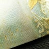 袋帯 六通柄 良品 フォーマル用 正絹 古典柄 箔 金糸 帯 緑・うぐいす色_画像17