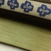 袋帯 太鼓柄 良品 一般用 正絹 花柄 帯 緑・うぐいす色_画像7