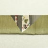 袋帯 太鼓柄 良品 一般用 正絹 花柄 帯 緑・うぐいす色_画像16