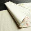 袋帯 献上流水雪輪文 六通柄 美品 フォーマル用 正絹 古典柄 箔 金糸 帯 白_画像9