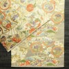 袋帯 本金漆箔 六通柄 良品 フォーマル用 正絹 古典柄 箔 金糸 帯 クリーム_画像12