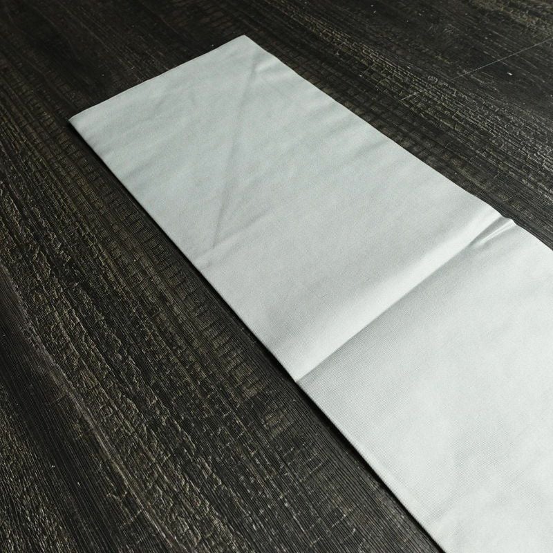 名古屋帯 太鼓柄 正絹 幾何学柄・抽象柄 名古屋仕立て 箔 金糸 帯 青・紺_画像14