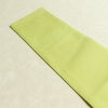 名古屋帯 太鼓柄 良品 金駒刺繍 正絹 花柄 名古屋仕立て 金彩 帯 緑・うぐいす色_画像16