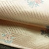 名古屋帯 六通柄 良品 正絹 花柄 名古屋仕立て 箔 帯 ピンク_画像5
