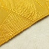名古屋帯 全通柄 正絹 古典柄 松葉仕立て 帯 黄・黄土色_画像12