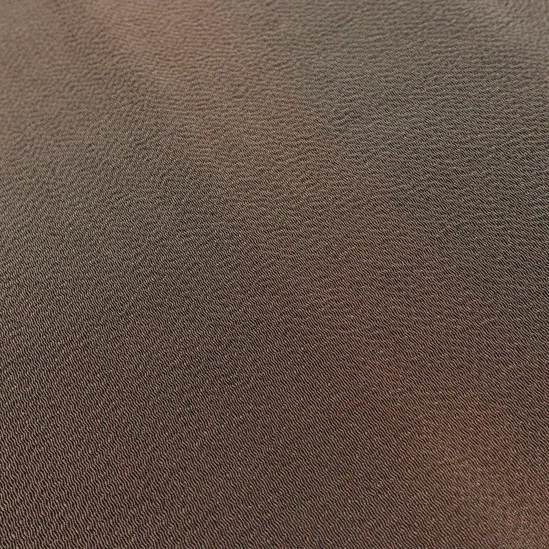 名古屋帯 草木手染 太鼓柄 縮緬 正絹 花柄 通し仕立て 帯 紫・藤色_画像11