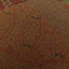 袋帯 全通柄 良品 一般用 正絹 古典柄 帯 茶_画像6
