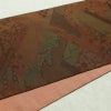 袋帯 全通柄 良品 一般用 正絹 古典柄 帯 茶_画像11