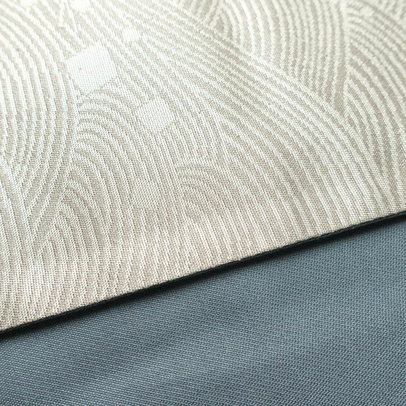 袋帯 全通柄 フォーマル用 正絹 流水・波柄 箔 帯 金・銀_画像11