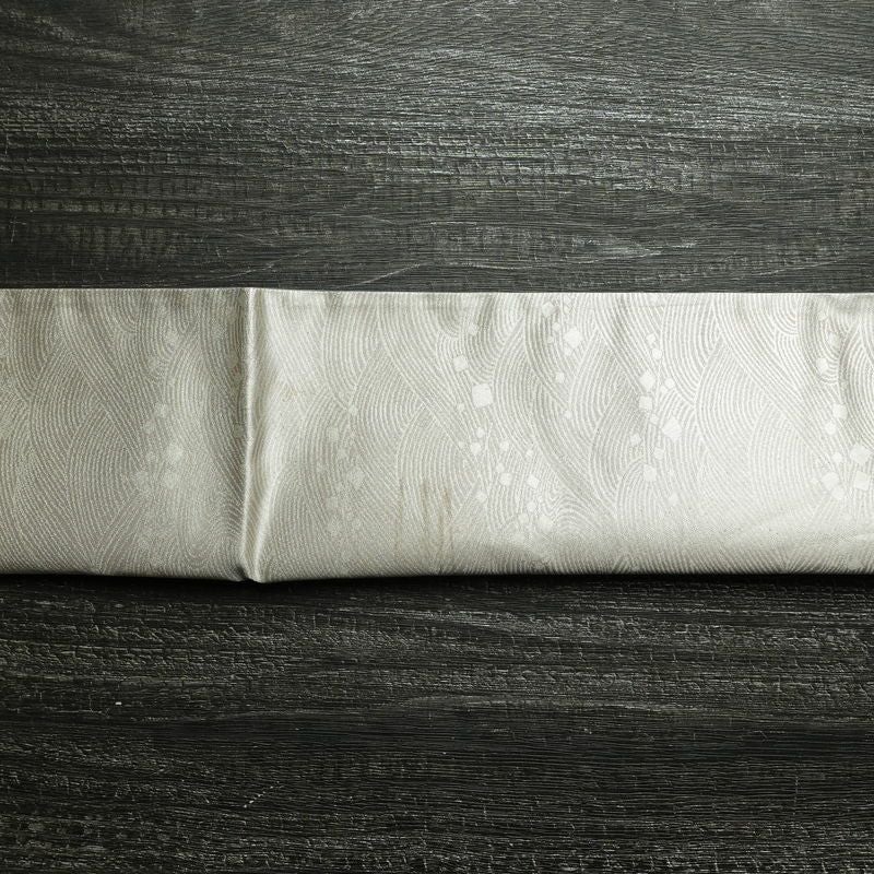 袋帯 全通柄 フォーマル用 正絹 流水・波柄 箔 帯 金・銀_画像14