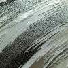 袋帯 六通柄 良品 フォーマル用 正絹 流水・波柄 箔 帯 黒_画像5