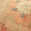 袋帯 手織 草木染紬帯 六通柄 良品 一般用 正絹 花柄 金糸 帯 くすみオレンジ 橙_画像5