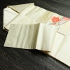 名古屋帯 太鼓柄 美品 しつけ糸付き 正絹 花柄 名古屋仕立て 箔 刺繍 帯 白_画像20