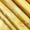 袋帯 六通柄 フォーマル用 正絹 花柄 箔 帯 黄・黄土色_画像20