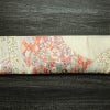 袋帯 六通柄 フォーマル用 正絹 古典柄 箔 刺繍 帯 亀甲 扇面 松 クリーム_画像15