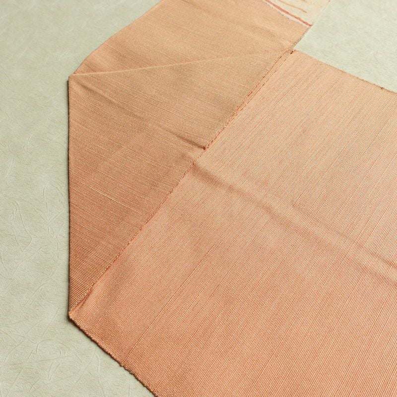 名古屋帯 太鼓柄 正絹 木の葉・植物柄 名古屋仕立て 帯 ピンク_画像19