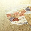 名古屋帯 太鼓柄 正絹 その他の柄 名古屋仕立て 箔 刺繍 金通し 帯 金・銀_画像5