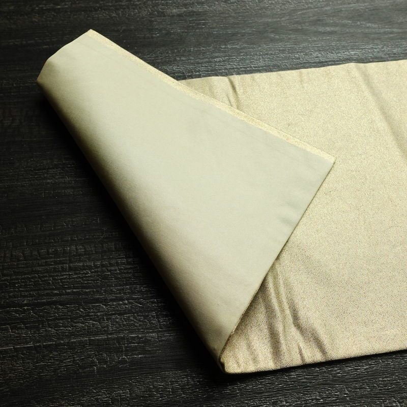 名古屋帯 太鼓柄 正絹 その他の柄 名古屋仕立て 箔 刺繍 金通し 帯 金・銀_画像11