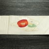 名古屋帯 太鼓柄 正絹 花柄 名古屋仕立て 箔 帯 クリーム_画像15