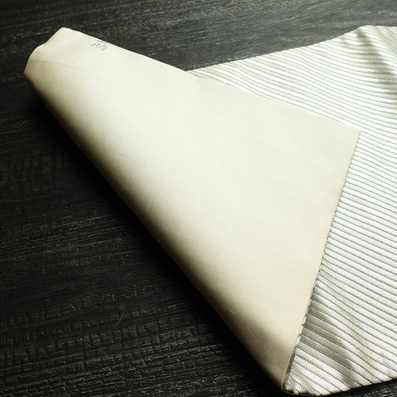 名古屋帯 太鼓柄 正絹 花柄 名古屋仕立て 箔 刺繍 帯 ファンシー 多色使い_画像10