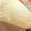 袋帯 六通柄 良品 フォーマル用 正絹 古典柄 箔 金糸 帯 多色使い_画像6
