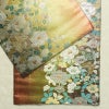 袋帯 六通柄 良品 フォーマル用 正絹 花柄 箔 帯 多色使い_画像13