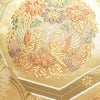 袋帯 金彩正倉院 六通柄 良品 フォーマル用 正絹 幾何学柄・抽象柄 箔 帯 金・銀_画像3