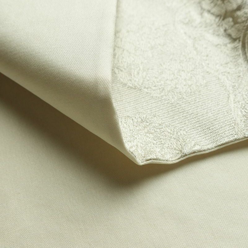 袋帯 未仕立て 佐賀つづれ織 六通柄 フォーマル用 正絹 木の葉・植物柄 銀糸 帯 金・銀_画像10