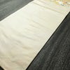 名古屋帯 太鼓柄 正絹 人物・動物柄 名古屋仕立て 箔 帯 ベージュ_画像8