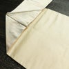 名古屋帯 太鼓柄 正絹 人物・動物柄 名古屋仕立て 箔 帯 ベージュ_画像19