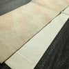 袋帯 全通柄 フォーマル用 正絹 幾何学柄・抽象柄 金通し 帯 ベージュ_画像8