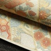 袋帯 六通柄 フォーマル用 正絹 古典柄 箔 帯 クリーム_画像7