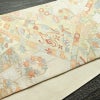 袋帯 六通柄 フォーマル用 正絹 古典柄 箔 帯 クリーム_画像11