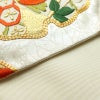 袋帯 太鼓柄 金駒刺繍 フォーマル用 正絹 人物・動物柄 花柄 箔 刺繍 金糸 帯 金・銀_画像39