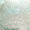 袋帯 六通柄 フォーマル用 正絹 菊 花柄 箔 帯 青・紺_画像3