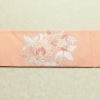 名古屋帯 太鼓柄 良品 正絹 花柄 名古屋仕立て 金糸 銀糸 帯 ピンク_画像12