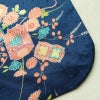小紋 ポリエステル 古典柄 袷仕立て 身丈153cm 裄丈63.5cm 着物 青・紺_画像12