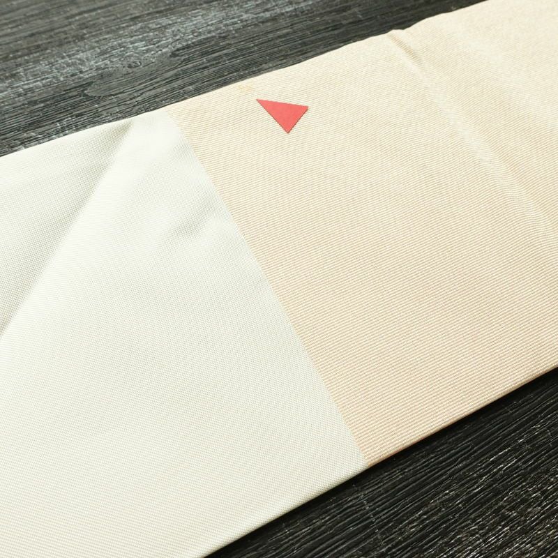 名古屋帯 太鼓柄 良品 正絹 古典柄 名古屋仕立て 箔 金糸 銀糸 帯 ピンク_画像13