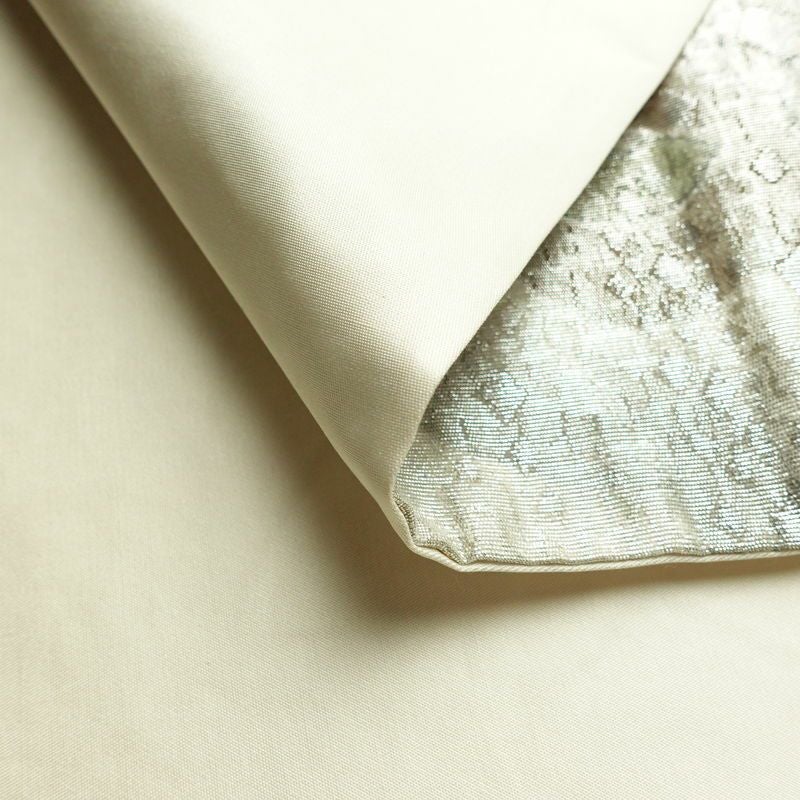 袋帯 太鼓柄 フォーマル用 正絹 木の葉・植物柄 箔 帯 金・銀_画像10